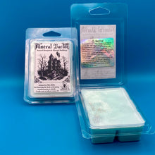 Load image into Gallery viewer, Funeral Parlor Wax Melts: Funeral Bouquets & Haunted Buildings | 10th Anniversary Special! | Transformation, Rebirth, Honoring The Dead |