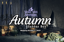 Load image into Gallery viewer, Autumn Sabbat Box : Wicked Witch Subscription Box