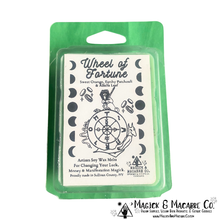 Load image into Gallery viewer, Wheel of Fortune Wax Melts: Changing Your Luck, Manifestation Magick & Money