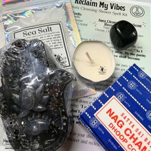 Load image into Gallery viewer, Reclaim My Vibes Spell Kit: Aura Cleansing Shower Spell