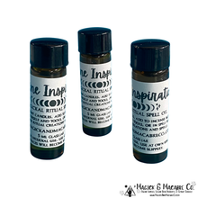 Load image into Gallery viewer, Divine Inspiration Magickal Ritual Spell Oil | Creativity | Wisdom | Success