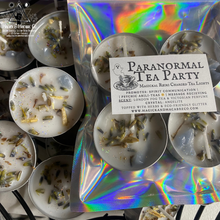 Load image into Gallery viewer, Paranormal Tea Party Spell Tea Lights: Spirit Communication, Psychic Abilities, Message Receiving