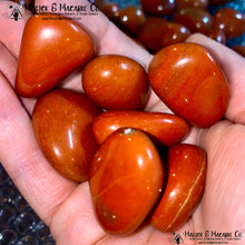 Load image into Gallery viewer, Red Jasper Crystal (Tumbled): Courage, Transitions, Life Purpose, Deities of War