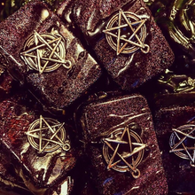 Load image into Gallery viewer, As Above, So Below Ritual Soap Bar 2-3oz | Baphomet | Nag Champa | Musk | Goth Soap Bar