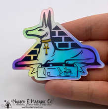 Load image into Gallery viewer, Anubis Holographic Sticker