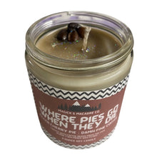 Load image into Gallery viewer, Where Pies Go When They Die Candle | Killer Cherry Pie & Damn Fine Coffee