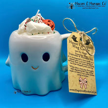 Load image into Gallery viewer, Haunt Chocolate Ghost Mug Candle