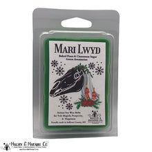 Load image into Gallery viewer, Mari Lwyd Wax Melts: Baked Pear & Cinnamon Sugar | Prosperity | Happiness |