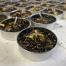 Load image into Gallery viewer, Humans Aren't Real Spell Tea Lights | Psychic Abilities | Astral Travel | Connecting To Ascended Masters