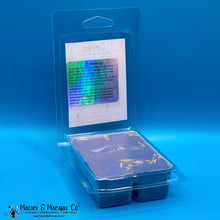 Load image into Gallery viewer, Coven Wax Melts: Frankincense, Myrrh, Sage, & Rosemary Scented Black Soy Vegan Wax Melts. Postive Energy, Goth Wax Melt, Spell Melt