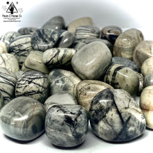 Load image into Gallery viewer, Spiderweb Jasper (Tumbled)