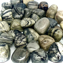 Load image into Gallery viewer, Spiderweb Jasper (Tumbled)