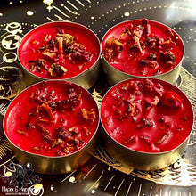 Load image into Gallery viewer, Dark Seduction Tea Lights: Dark Deities, Overpowering Enemies, Domination & Lust
