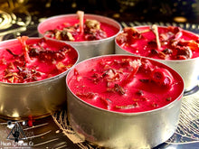 Load image into Gallery viewer, Dark Seduction Tea Lights: Dark Deities, Overpowering Enemies, Domination & Lust