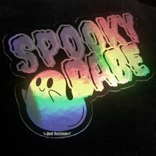 Load image into Gallery viewer, Spooky Babe Holographic Sticker