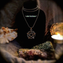 Load image into Gallery viewer, Pentacle Necklace: Handmade & Blessed Wiccan Jewelry