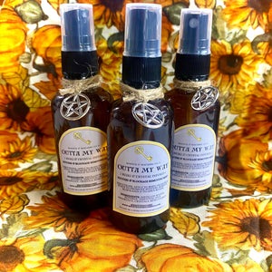 Outta My Way Magickal Room & Body Mist for Success & Blockage Removing