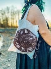 Load image into Gallery viewer, Do No Harm &amp; Take No Shit Tote Bag | Lilith Tote Bag |
