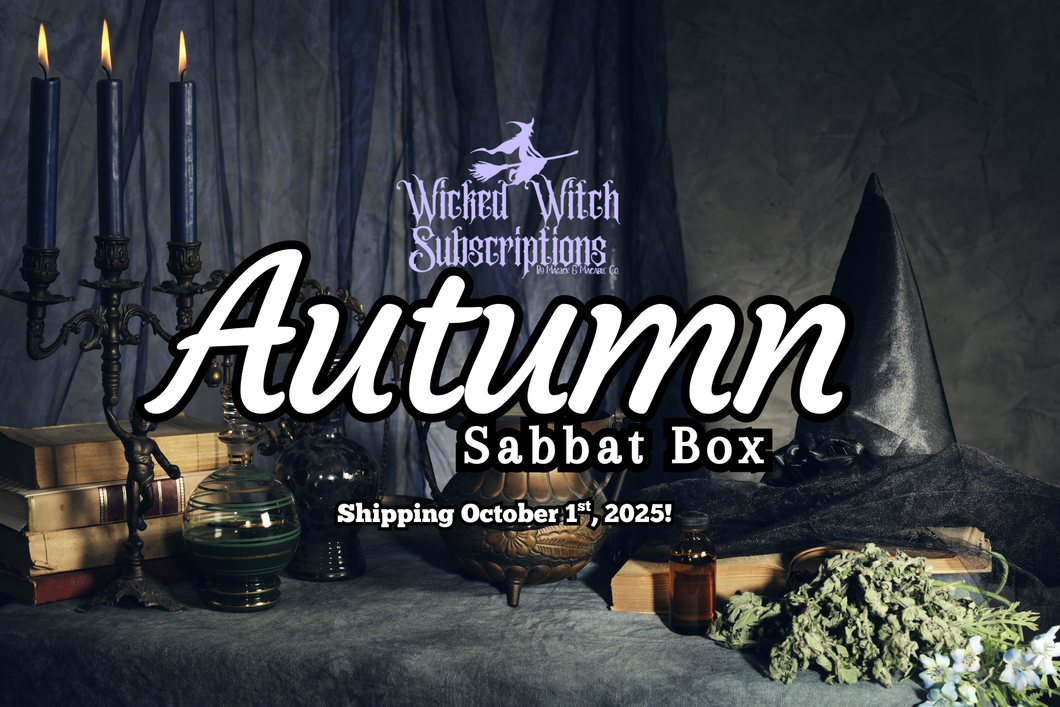 Autumn Sabbat Box : Wicked Witch Subscription Box