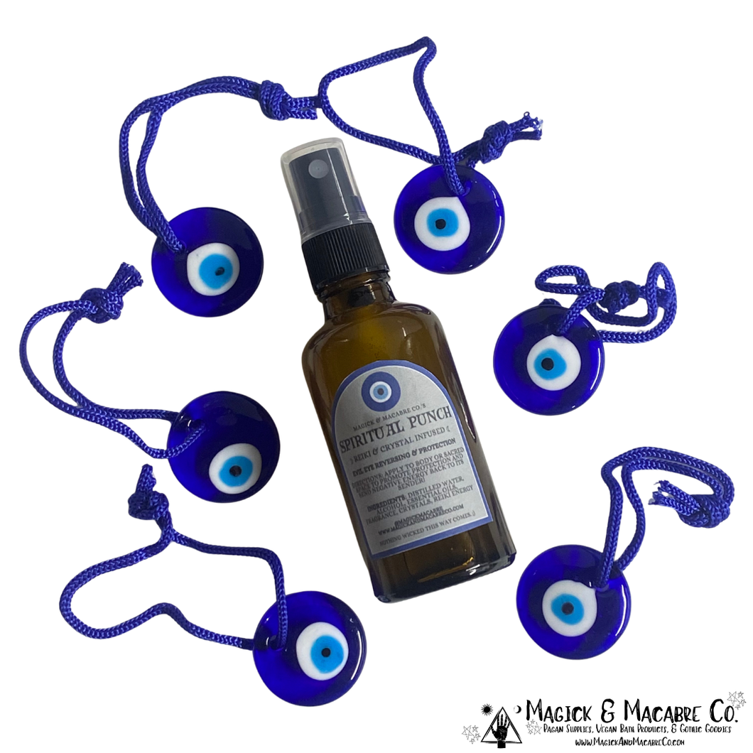 Spiritual Punch Magickal Room & Body Mist for Evil Eye Reversing & Protection