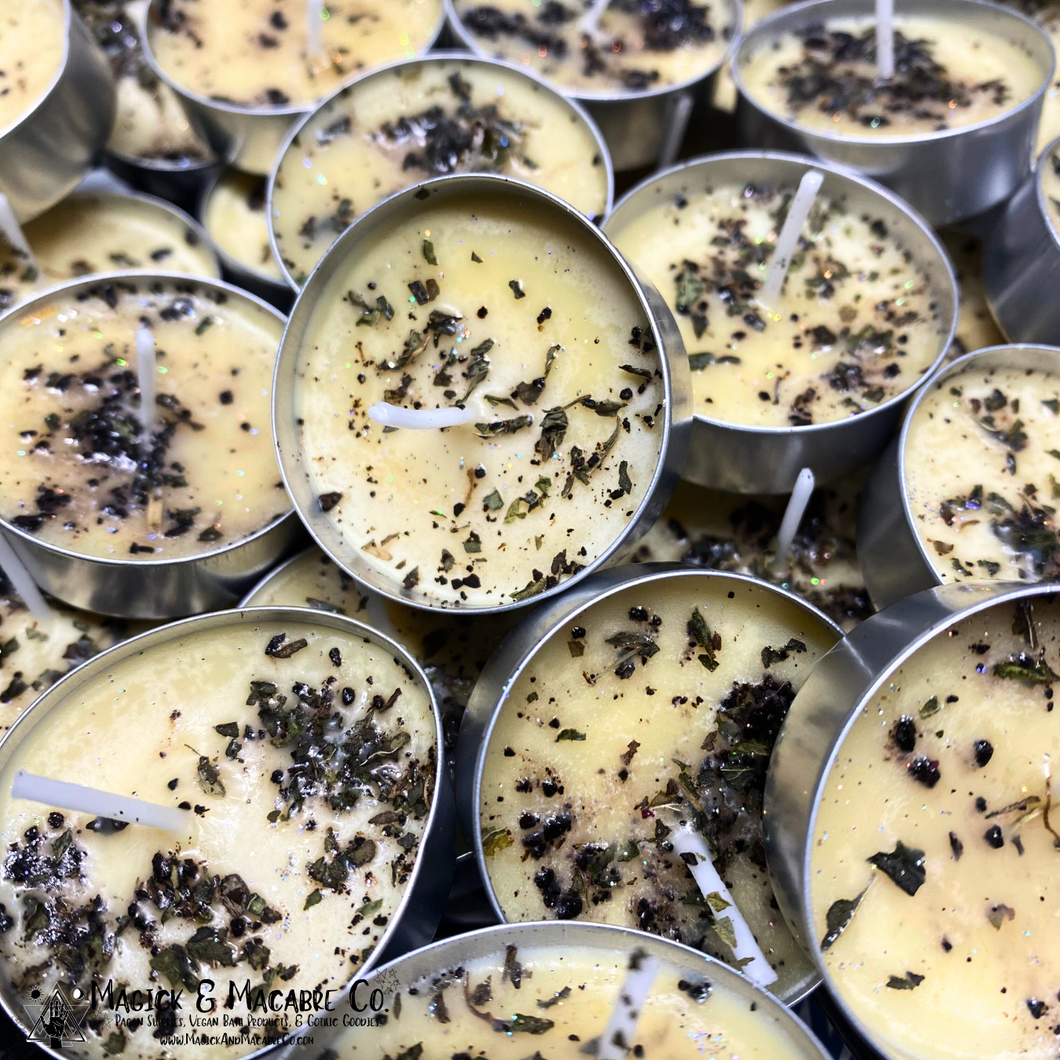 Fast AF Spell Tea Lights: Speeding Up Timelines, Knowledge, Focus, Wisdom