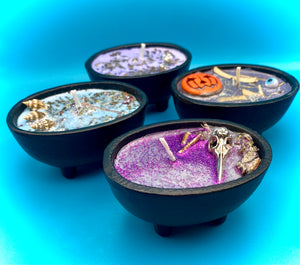 Mini Cauldron Spell Candle: Pick Your Intention | Aphrodite's Kiss | Manifestation | Paranormal Tea Party | Morrigan