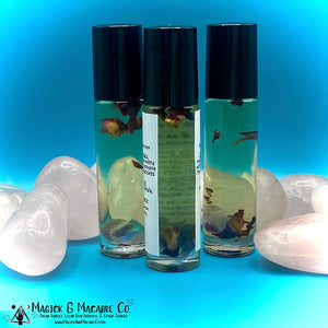 Aphrodisa Roll On Ritual Oil for Love, Sex Magick, & Soul Mate Attraction