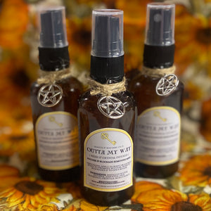 Outta My Way Magickal Room & Body Mist for Success & Blockage Removing