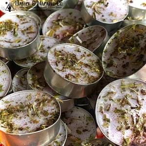Mother Goddess Spell Tea Lights | Ostara | Beltane | Fertility | Abundance | Nurturing | Honoring Mother Goddess & Springtime |