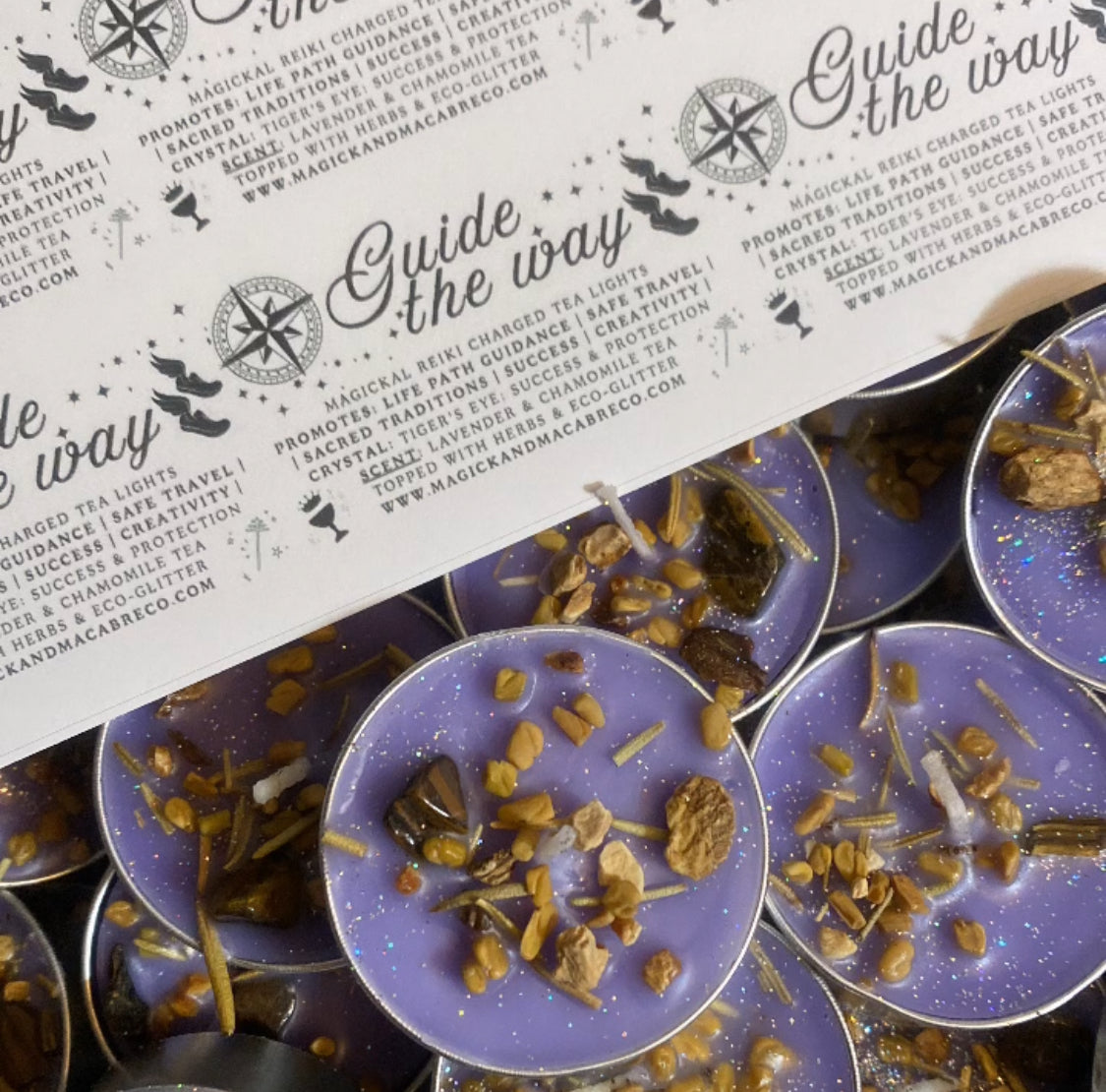 Guide The Way Spell Tea Lights | Hermes | Life Path Guidance | Safe Tr ...
