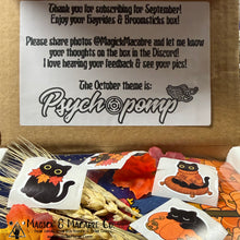 Load image into Gallery viewer, Hayrides &amp; Broomsticks PAST Regular Subscription Box (September 2026) | VERY LIMITED!
