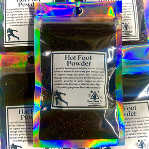 Hot Foot Powder: Warding off enemies, negative people, and negative energies.