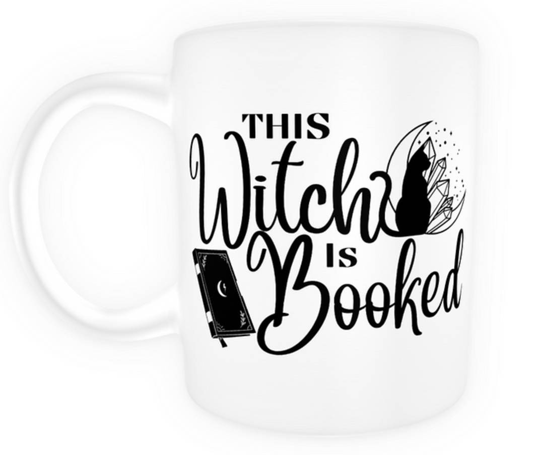 This Witch Is Booked Mug