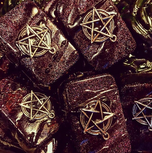 As Above, So Below Ritual Soap Bar 2-3oz | Baphomet | Nag Champa | Musk | Goth Soap Bar