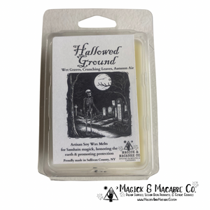 Hallowed Ground Soy Candle or Wax Melt | Wet Graves, Crunching Leaves, Autumn Air
