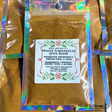 Load image into Gallery viewer, Magick Gingerbread Spice Blend: Kitchen Witch Spices | Promotes Prosperity, Protection, &amp; Love | Yule Spell | Christmas Witch | Yule Altar
