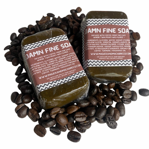 Damn Fine Soap Bar | Infused With Coffee & Turmeric