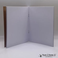 Load image into Gallery viewer, Keep Calm &amp; Collect Dead Things Handstamped Journal / Sketchbook
