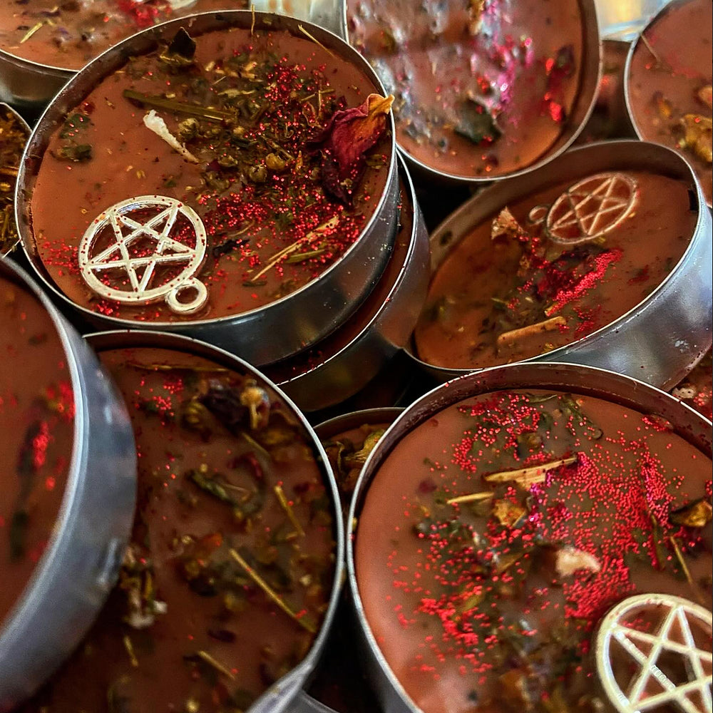 Baphomet Tea Lights: Balance, Manifestation, Intuition