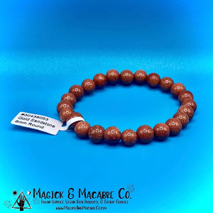 Goldstone Bracelet: Success, Happiness, The Sun