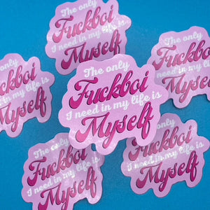 Mini F*ckboi Sticker