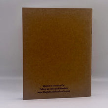 Load image into Gallery viewer, Keep Calm &amp; Collect Dead Things Handstamped Journal / Sketchbook

