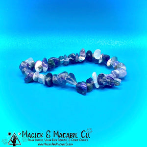 Amethyst Chip Bracelet: Psychic Abilities, Healing & Meditation