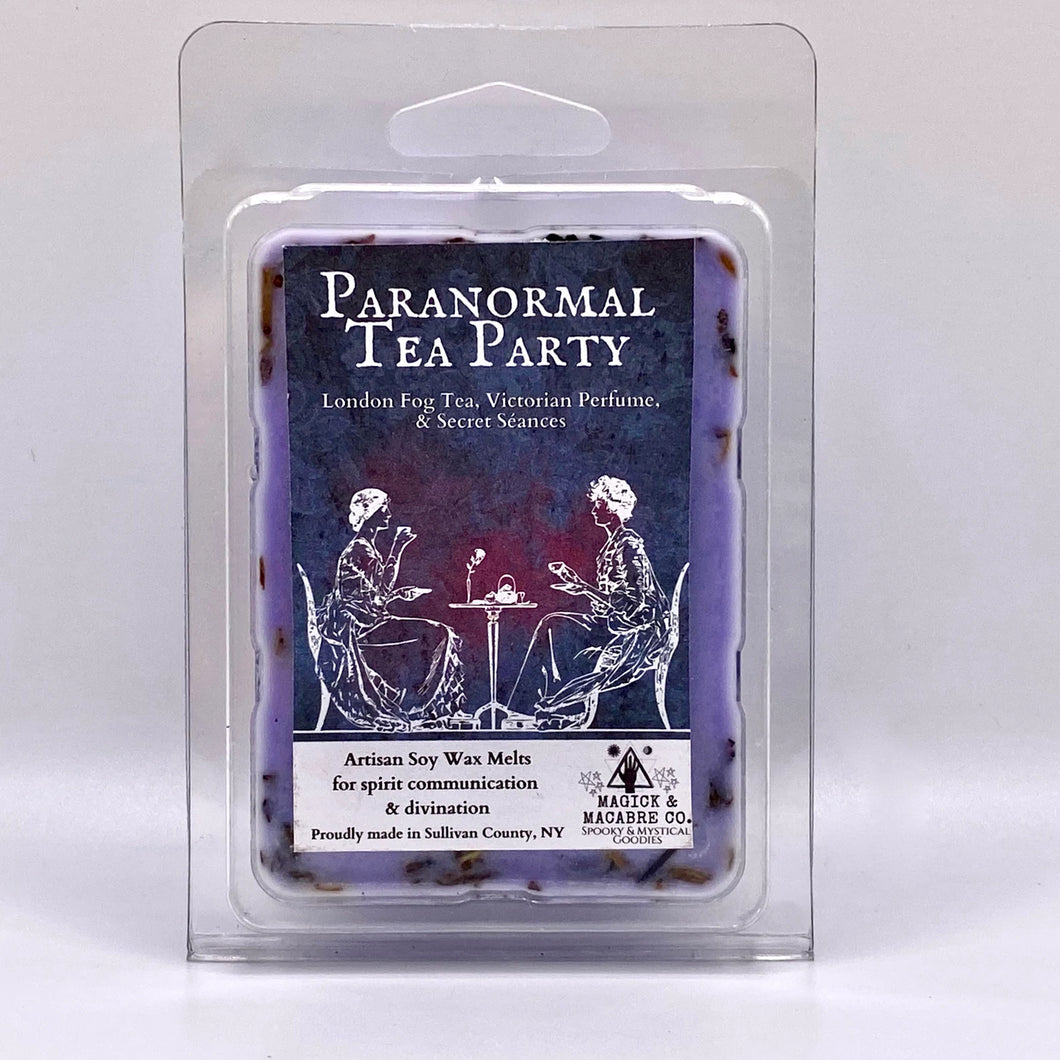 Paranormal Tea Party Wax Melts: Psychic Abilities, Spirit Communication, Ghost Hunting