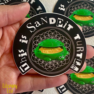 This is Sandpit Turtle BMTH Sticker