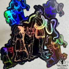 Load image into Gallery viewer, Holographic Loki God Sticker | Loki Sticker | Pagan
