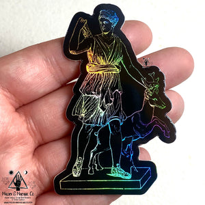 Holographic Artemis Sticker | Diana Sticker