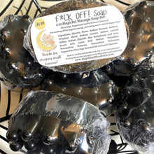 Load image into Gallery viewer, F•ck Off Soap Bar: Sage, Peppermint &amp; Charcoal | Protection Soap Bar
