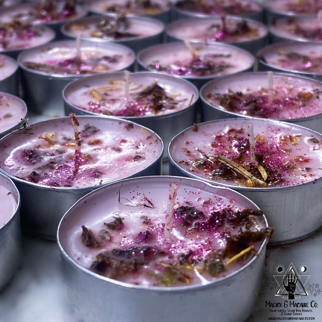 Be Witched Tea Light Candles: Self-Love & Soul Mate Attraction