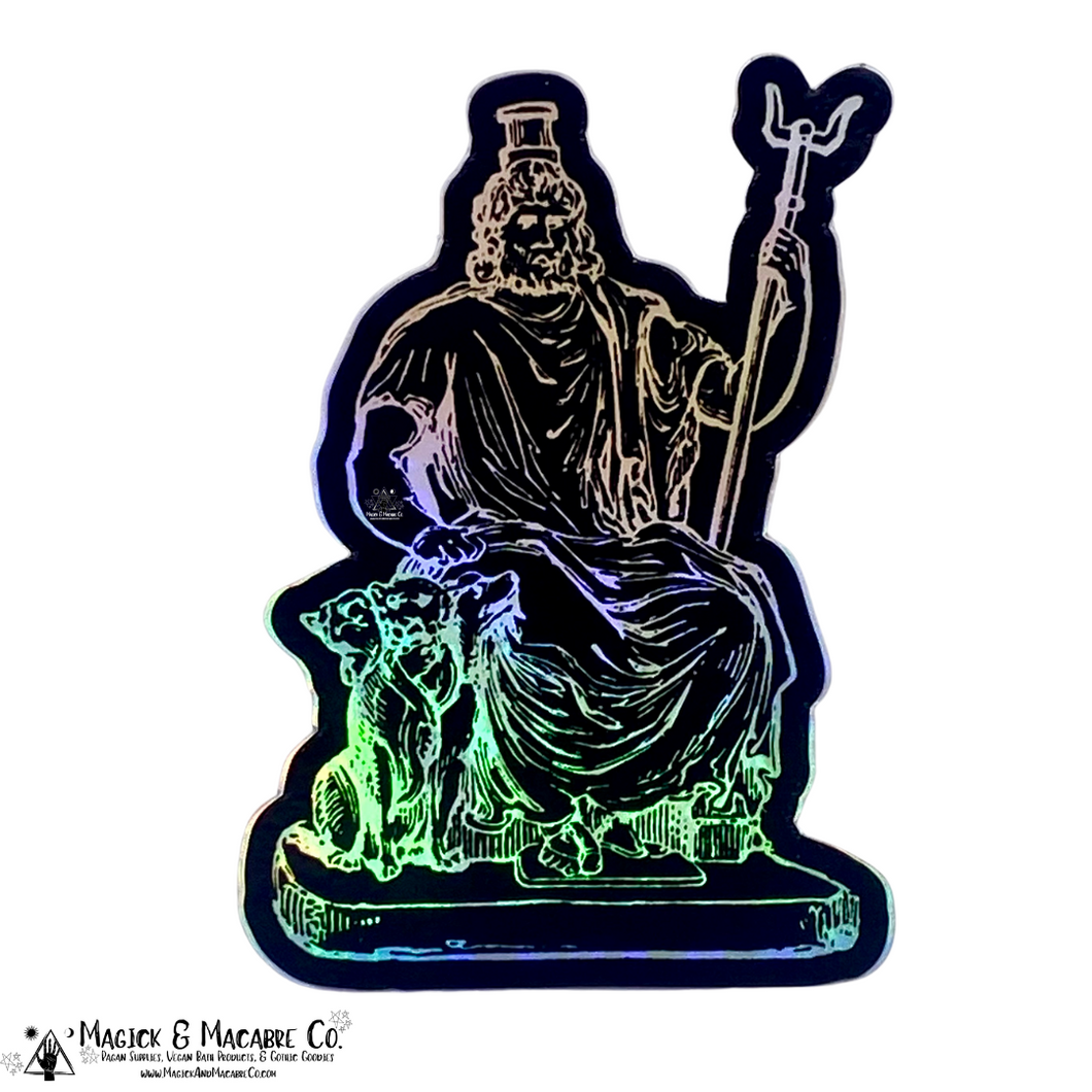 Holographic Hades Sticker